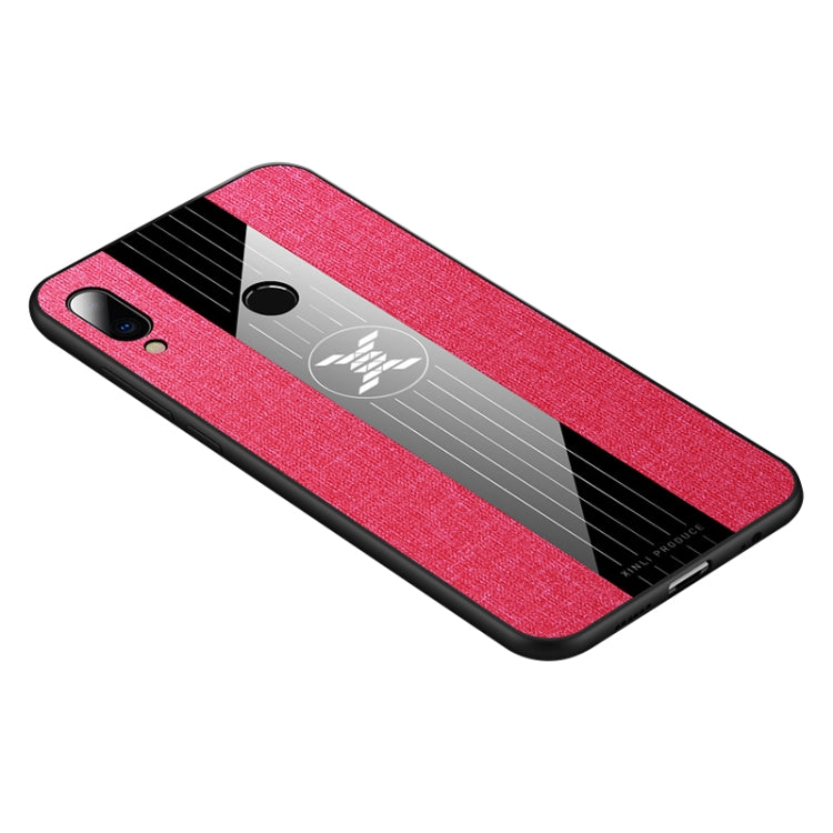 For Meizu Note 9 XINLI Stitching Cloth Texture Shockproof TPU Protective Case(Red) - Meizu by XINLI | Online Shopping South Africa | PMC Jewellery | Buy Now Pay Later Mobicred