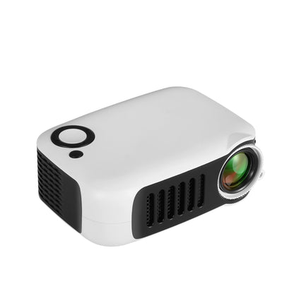 TRANSJEE A2000 320x240P 1000 ANSI Lumens Mini Home Theater HD Digital Projector, Plug Type: UK Plug(White) - Mini Projector by PMC Jewellery | Online Shopping South Africa | PMC Jewellery | Buy Now Pay Later Mobicred