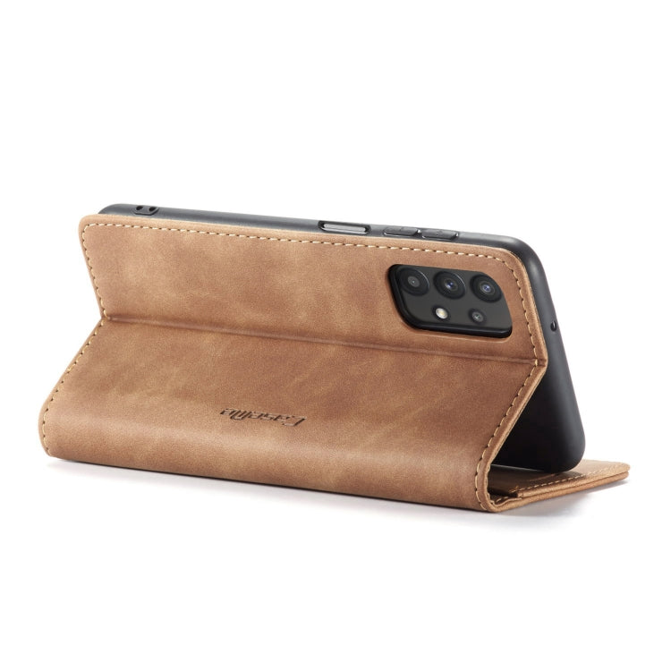 For Samsung Galaxy A32 5G CaseMe 013 Multifunctional Horizontal Flip Leather Case with Holder & Card Slot & Wallet(Brown) - Galaxy Phone Cases by CaseMe | Online Shopping South Africa | PMC Jewellery | Buy Now Pay Later Mobicred