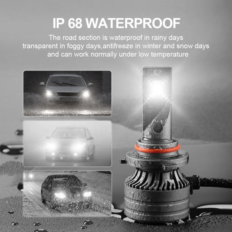 P1 HB3 / 9005 / H10 2 PCS DC9-36V / 30W / 6000K / 10000LM IP68 Waterproof Car LED Headlight(Cold White Light) - LED Headlamps by PMC Jewellery | Online Shopping South Africa | PMC Jewellery | Buy Now Pay Later Mobicred