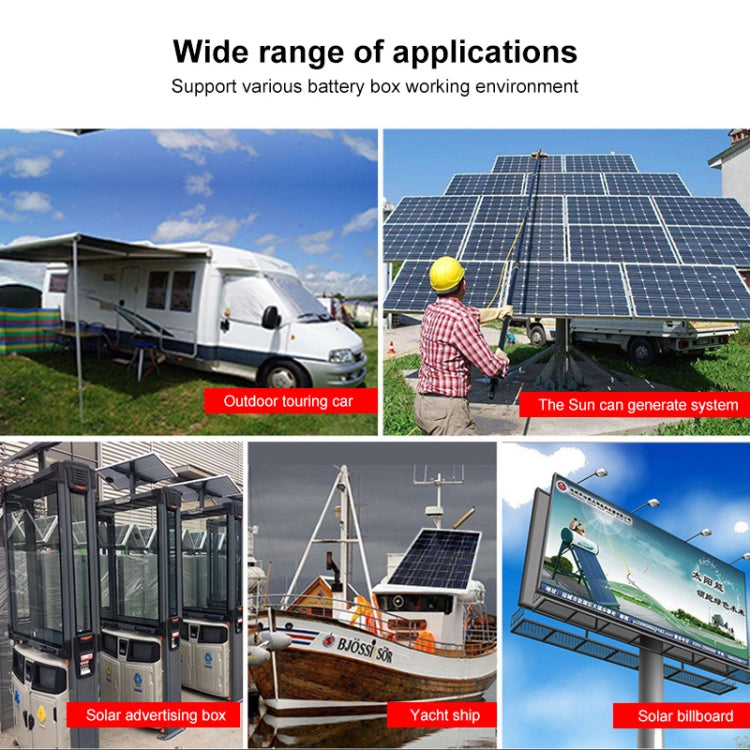 PWM Solar Controller 12V / 24V Lithium Battery Charging Photovoltaic Panel Charging Street Light Controller with Dual USB Output, Model:CPLS-50A - Others by PMC Jewellery | Online Shopping South Africa | PMC Jewellery | Buy Now Pay Later Mobicred