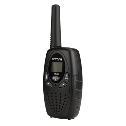 1 Pair RETEVIS RT628 0.5W US Frequency 462.550-467.7125MHz 22CHS Handheld Children Walkie Talkie(Black) - Children by RETEVIS | Online Shopping South Africa | PMC Jewellery | Buy Now Pay Later Mobicred