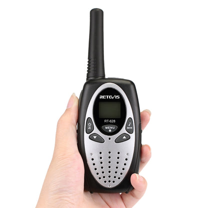 1 Pair RETEVIS RT628 0.5W US Frequency 462.550-467.7125MHz 22CHS Handheld Children Walkie Talkie(White) - Children by RETEVIS | Online Shopping South Africa | PMC Jewellery | Buy Now Pay Later Mobicred