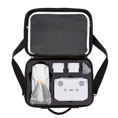 Portable Single Shoulder Storage Travel Carrying Cover Case Box with Baffle Separator for DJI Air 2S(Black + Black Liner) - Backpacks & Bags by PMC Jewellery | Online Shopping South Africa | PMC Jewellery | Buy Now Pay Later Mobicred