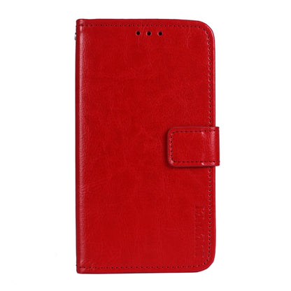 For Ulefone Armor 10 5G idewei Crazy Horse Texture Horizontal Flip Leather Case with Holder & Card Slots & Wallet(Red) - More Brand by idewei | Online Shopping South Africa | PMC Jewellery | Buy Now Pay Later Mobicred