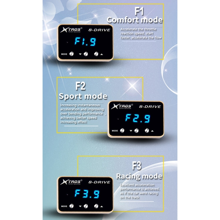 For Infiniti G35 2007- TROS 8-Drive Potent Booster Electronic Throttle Controller Speed Booster - Car Modification by TROS | Online Shopping South Africa | PMC Jewellery | Buy Now Pay Later Mobicred