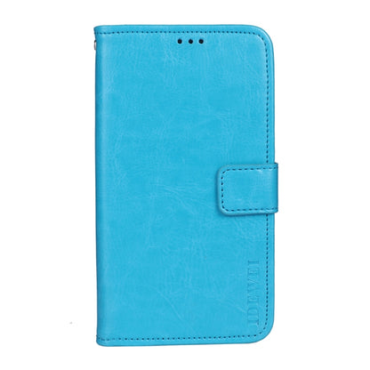 For TCL 20 Pro 5G idewei Crazy Horse Texture Horizontal Flip Leather Case with Holder & Card Slots & Wallet(Sky Blue) - More Brand by idewei | Online Shopping South Africa | PMC Jewellery | Buy Now Pay Later Mobicred