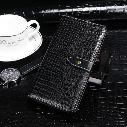 For Wiko Y51 idewei Crocodile Texture Horizontal Flip Leather Case with Holder & Card Slots & Wallet(Black) - More Brand by idewei | Online Shopping South Africa | PMC Jewellery | Buy Now Pay Later Mobicred