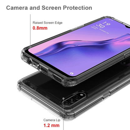 For OPPO A31 Shockproof Scratchproof TPU + Acrylic Protective Case(Transparent) - OPPO Cases by PMC Jewellery | Online Shopping South Africa | PMC Jewellery | Buy Now Pay Later Mobicred