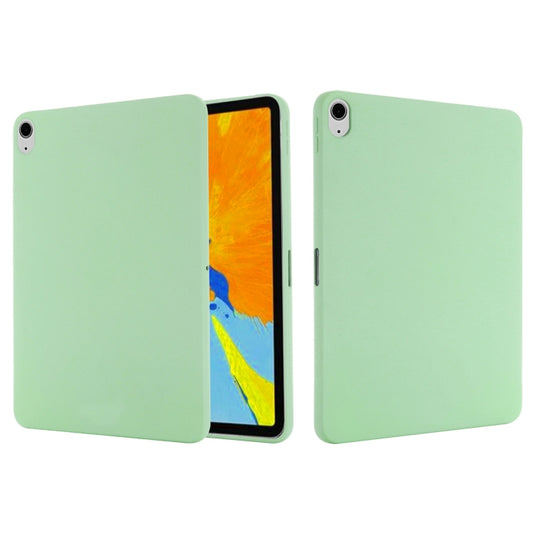 Solid Color Liquid Silicone Shockpoof Tablet Case For iPad Air 11 2024 / Air 2022 / 2020 10.9(Green) - iPad Air (2022) / (2020) 10.9 Cases by PMC Jewellery | Online Shopping South Africa | PMC Jewellery | Buy Now Pay Later Mobicred