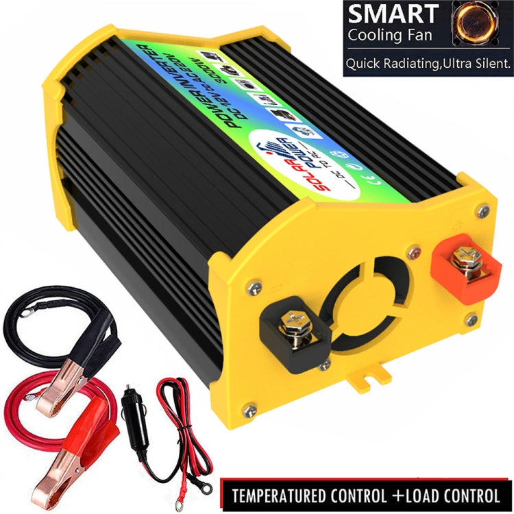 Legend I Generation DC12V to AC110V 3000W Modified Square Wave Car Power Inverter(Black) - Modified Square Wave by PMC Jewellery | Online Shopping South Africa | PMC Jewellery | Buy Now Pay Later Mobicred