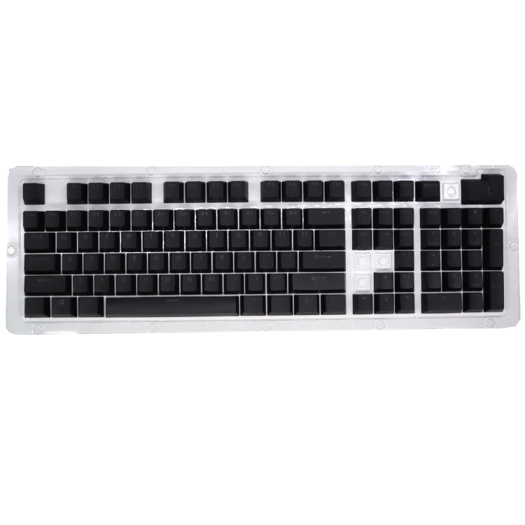 HXSJ P9 104 Keys PBT Color Mechanical Keyboard Keycaps(Black) - Other by HXSJ | Online Shopping South Africa | PMC Jewellery | Buy Now Pay Later Mobicred