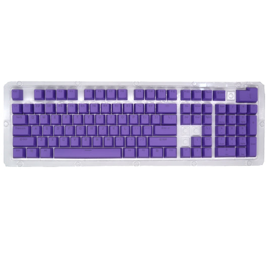 HXSJ P9 104 Keys PBT Color Mechanical Keyboard Keycaps(Purple) - Other by HXSJ | Online Shopping South Africa | PMC Jewellery | Buy Now Pay Later Mobicred