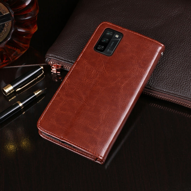 For Blackview A100 idewei Crazy Horse Texture Horizontal Flip Leather Case with Holder & Card Slots & Wallet(Sky Blue) - More Brand by idewei | Online Shopping South Africa | PMC TechLife | Buy Now Pay Later Mobicred