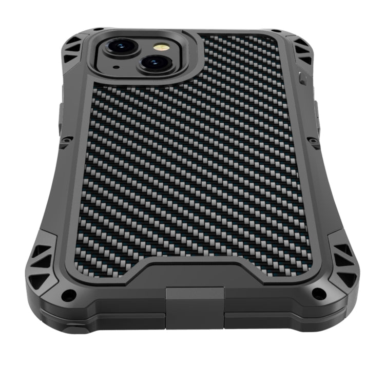 For iPhone 13 mini R-JUST AMIRA Shockproof Dustproof Waterproof Metal Protective Case (Black) - iPhone 13 mini Cases by R-JUST | Online Shopping South Africa | PMC Jewellery