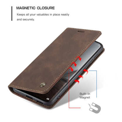 CaseMe 013 Multifunctional Horizontal Flip Leather Case with Holder & Card Slot & Wallet For Huawei P50 Pro(Coffee) - Huawei Cases by CaseMe | Online Shopping South Africa | PMC Jewellery | Buy Now Pay Later Mobicred