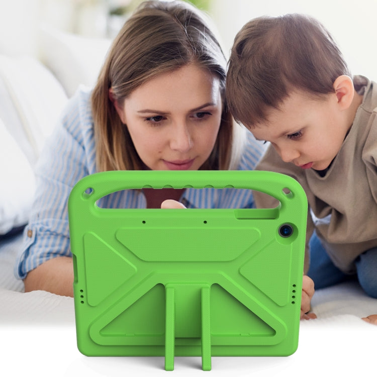 For Huawei Enjoy Tablet 2 / MatePad T10 / T10s Portable Handle EVA Shockproof Anti Falling Protective Case with Triangle Holder(Green) - Huawei by PMC TechLife | Online Shopping South Africa | PMC TechLife | Buy Now Pay Later Mobicred