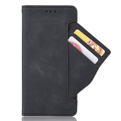 For Doogee N40 Pro Skin Feel Calf Pattern Horizontal Flip Leather Case with Holder & Card Slots & Photo Frame(Black) - More Brand by PMC Jewellery | Online Shopping South Africa | PMC Jewellery | Buy Now Pay Later Mobicred