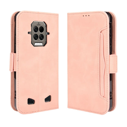 For Doogee S86 / S86 Pro Skin Feel Calf Pattern Horizontal Flip Leather Case with Holder & Card Slots & Photo Frame(Pink) - More Brand by PMC Jewellery | Online Shopping South Africa | PMC Jewellery | Buy Now Pay Later Mobicred