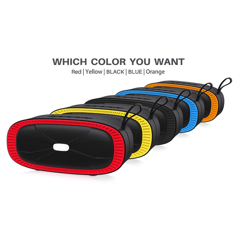 NewRixing NR-4022 TWS Two-color Bluetooth Speaker with Handle(Red) - Desktop Speaker by NewRixing | Online Shopping South Africa | PMC Jewellery | Buy Now Pay Later Mobicred