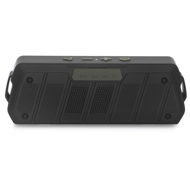 NewRixing NR-5000 IPX5 High Fidelity Bluetooth Speaker, Support Hands-free Call / TF Card / FM / U Disk(Grey) - Desktop Speaker by NewRixing | Online Shopping South Africa | PMC Jewellery | Buy Now Pay Later Mobicred