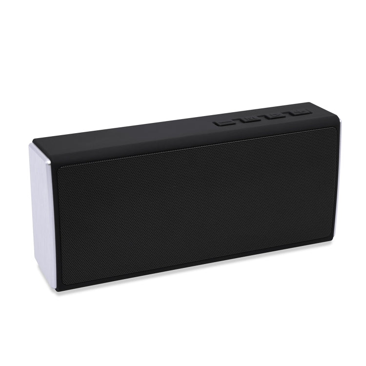 NewRixing NR-5012 Desktop Plating Bluetooth Speakerr, Support Hands-free Call / TF Card / FM / U Disk(Black) - Desktop Speaker by NewRixing | Online Shopping South Africa | PMC Jewellery | Buy Now Pay Later Mobicred