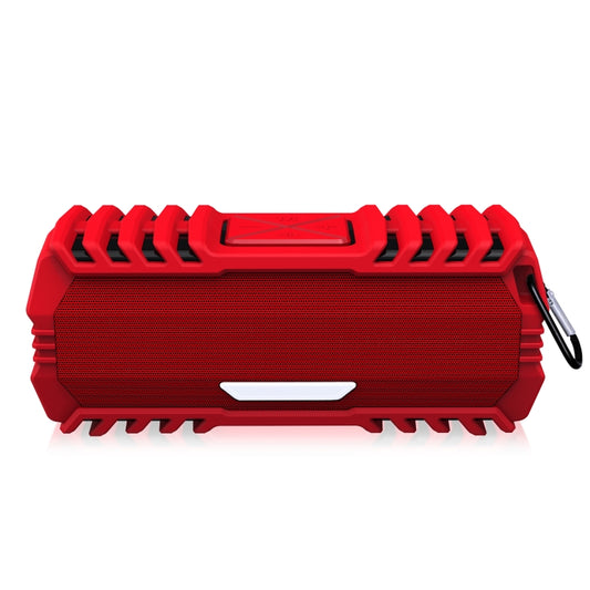 NewRixing NR-5015 Outdoor Portable Bluetooth Speakerr with Hook, Support Hands-free Call / TF Card / FM / U Disk(Red) - Desktop Speaker by NewRixing | Online Shopping South Africa | PMC Jewellery | Buy Now Pay Later Mobicred