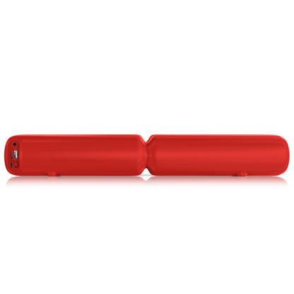 NewRixing NR-6017 Outdoor Portable Bluetooth Speaker, Support Hands-free Call / TF Card / FM / U Disk(Red) - Desktop Speaker by NewRixing | Online Shopping South Africa | PMC Jewellery | Buy Now Pay Later Mobicred