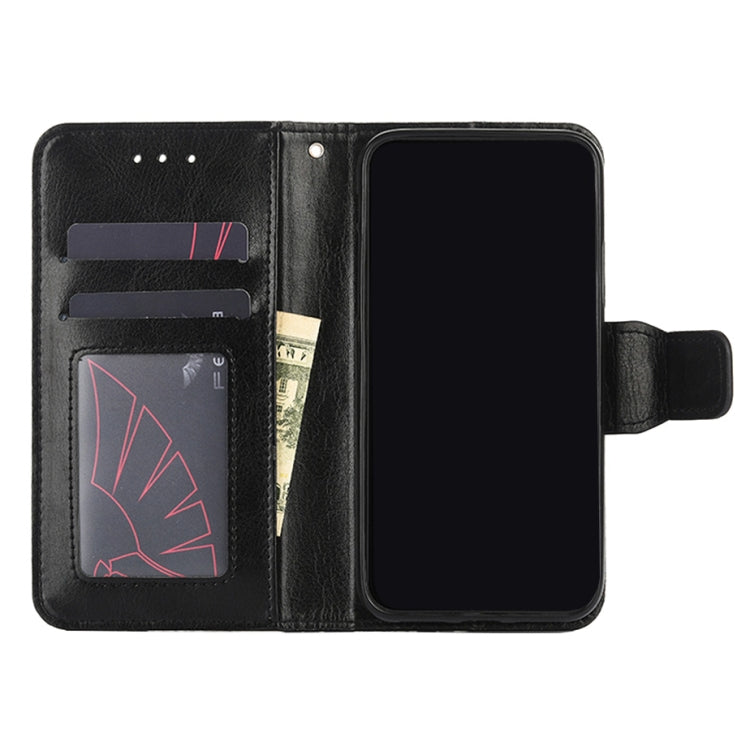 For Doogee X96 Pro Crystal Texture Horizontal Flip Leather Case with Holder & Card Slots & Wallet(Black) - More Brand by PMC Jewellery | Online Shopping South Africa | PMC Jewellery | Buy Now Pay Later Mobicred