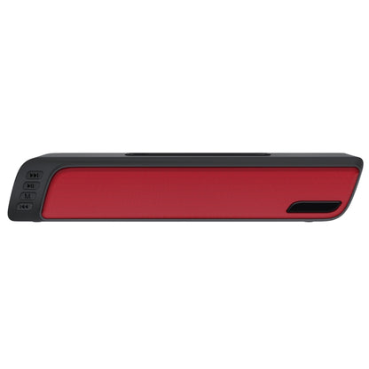 NewRixing NR-7018 Outdoor Portable Bluetooth Speaker with Phone Holder, Support Hands-free Call / TF Card / FM / U Disk(Red) - Desktop Speaker by NewRixing | Online Shopping South Africa | PMC Jewellery | Buy Now Pay Later Mobicred