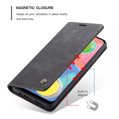 For Galaxy A70s CaseMe-013 Multifunctional Horizontal Flip Leather Case with Card Slot & Holder & Wallet(Black) - Galaxy Phone Cases by CaseMe | Online Shopping South Africa | PMC Jewellery | Buy Now Pay Later Mobicred