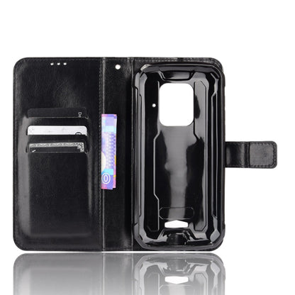 For Doogee S59 / S59 Pro Crazy Horse Texture Horizontal Flip Leather Case with Holder & Card Slots & Lanyard(Black) - More Brand by PMC Jewellery | Online Shopping South Africa | PMC Jewellery | Buy Now Pay Later Mobicred