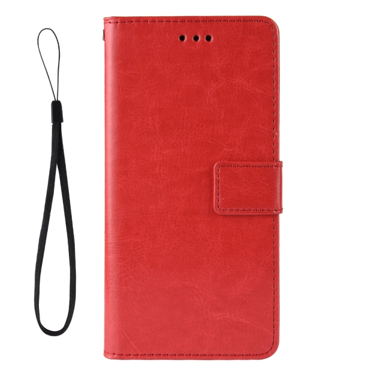 For Doogee S59 / S59 Pro Crazy Horse Texture Horizontal Flip Leather Case with Holder & Card Slots & Lanyard(Red) - More Brand by PMC Jewellery | Online Shopping South Africa | PMC Jewellery | Buy Now Pay Later Mobicred