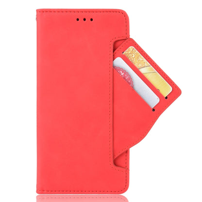 For Nokia G50 5G Skin Feel Calf Pattern Horizontal Flip Leather Case with Holder & Card Slots & Photo Frame(Red) - Nokia Cases by PMC Jewellery | Online Shopping South Africa | PMC Jewellery