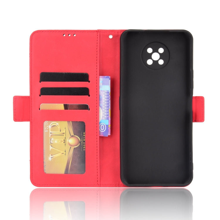 For Nokia G50 5G Skin Feel Calf Pattern Horizontal Flip Leather Case with Holder & Card Slots & Photo Frame(Red) - Nokia Cases by PMC Jewellery | Online Shopping South Africa | PMC Jewellery