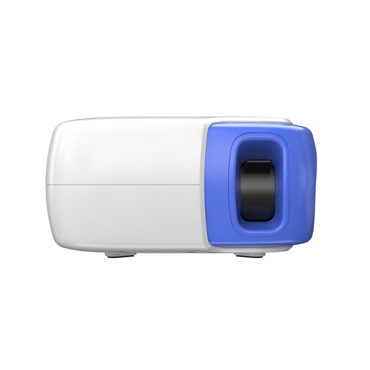 DR-860 1920x1080 1000 Lumens Portable Home Theater LED Projector, Plug Type:UK Plug(Blue White) - LED Projector by PMC Jewellery | Online Shopping South Africa | PMC Jewellery | Buy Now Pay Later Mobicred