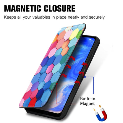 For Doogee N40 Pro CaseNeo Colorful Magnetic Leather Case with Holder & Card Slot & Wallet(Colorful Cube) - More Brand by PMC Jewellery | Online Shopping South Africa | PMC Jewellery | Buy Now Pay Later Mobicred