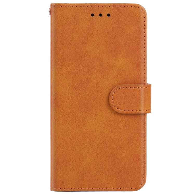 Leather Phone Case For Tecno Camon 17P(Brown) - Tecno Cases by PMC Jewellery | Online Shopping South Africa | PMC Jewellery