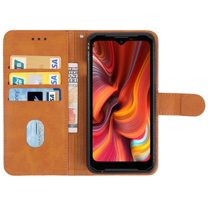 Leather Phone Case For DOOGEE S96 Pro(Brown) - More Brand by PMC Jewellery | Online Shopping South Africa | PMC Jewellery | Buy Now Pay Later Mobicred