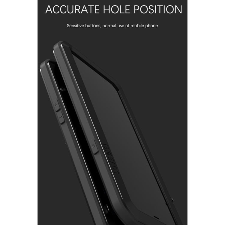 For iPhone 13 Pro Max LOVE MEI Metal Shockproof Life Waterproof Dustproof Protective Phone Case (Silver) - free shipping - PMC TechLife - Order now!