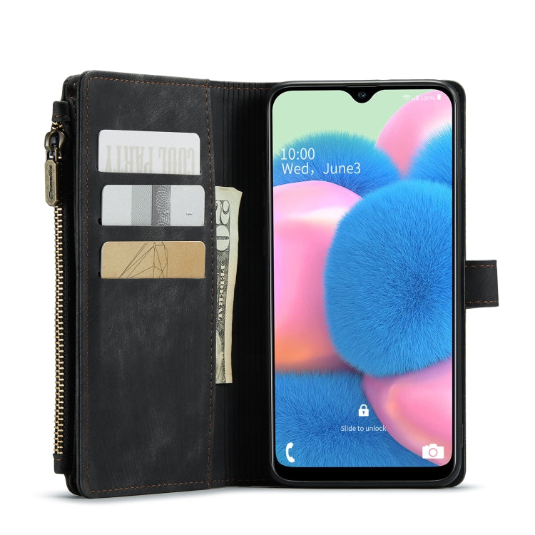 For Samsung Galaxy A30s / A50s / A50 CaseMe-C30 Multifunctional Horizontal Flip PU + TPU Phone Case(Black) - Galaxy Phone Cases by CaseMe | Online Shopping South Africa | PMC Jewellery