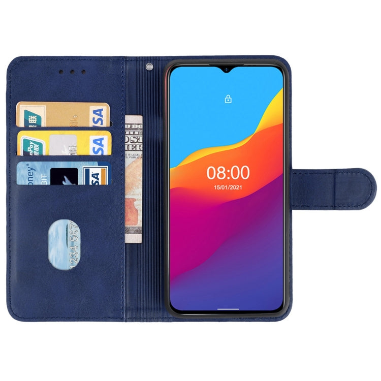 Leather Phone Case For Ulefone Note 10(Blue) - Ulefone Cases by PMC Jewellery | Online Shopping South Africa | PMC Jewellery | Buy Now Pay Later Mobicred