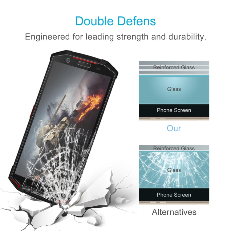 10 PCS 0.26mm 9H 2.5D Tempered Glass Film For Doogee S70 Lite - For Doogee by PMC Jewellery | Online Shopping South Africa | PMC Jewellery | Buy Now Pay Later Mobicred