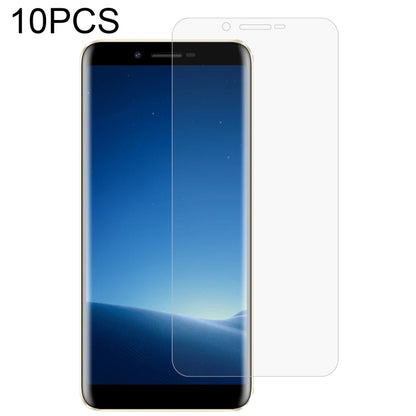 10 PCS 0.26mm 9H 2.5D Tempered Glass Film For Doogee X60L - For Doogee by PMC Jewellery | Online Shopping South Africa | PMC Jewellery | Buy Now Pay Later Mobicred