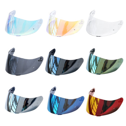 Motorcycle Helmet Visor Anti-UV Wind Shield Lens For AGV K1 / K3SV / K5(Aurora Blue) - Helmets by PMC Jewellery | Online Shopping South Africa | PMC Jewellery | Buy Now Pay Later Mobicred