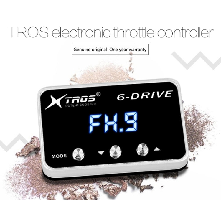 For Nissan X-trail 2006-2007 TROS TS-6Drive Potent Booster Electronic Throttle Controller - Car Modification by TROS | Online Shopping South Africa | PMC Jewellery | Buy Now Pay Later Mobicred