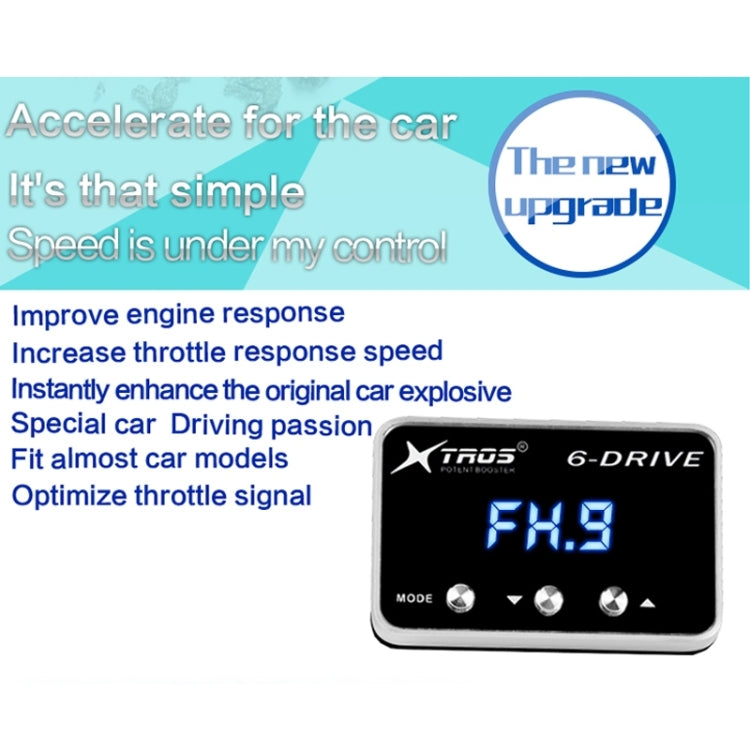 For Mitsubishi Xpander 2017- TROS TS-6Drive Potent Booster Electronic Throttle Controller - Car Modification by TROS | Online Shopping South Africa | PMC TechLife | Buy Now Pay Later Mobicred