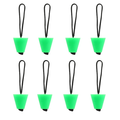 A6702 8 in 1 Green Kayak Silicone Drain Hole Plug - Marine Accessories & Parts by PMC Jewellery | Online Shopping South Africa | PMC Jewellery | Buy Now Pay Later Mobicred