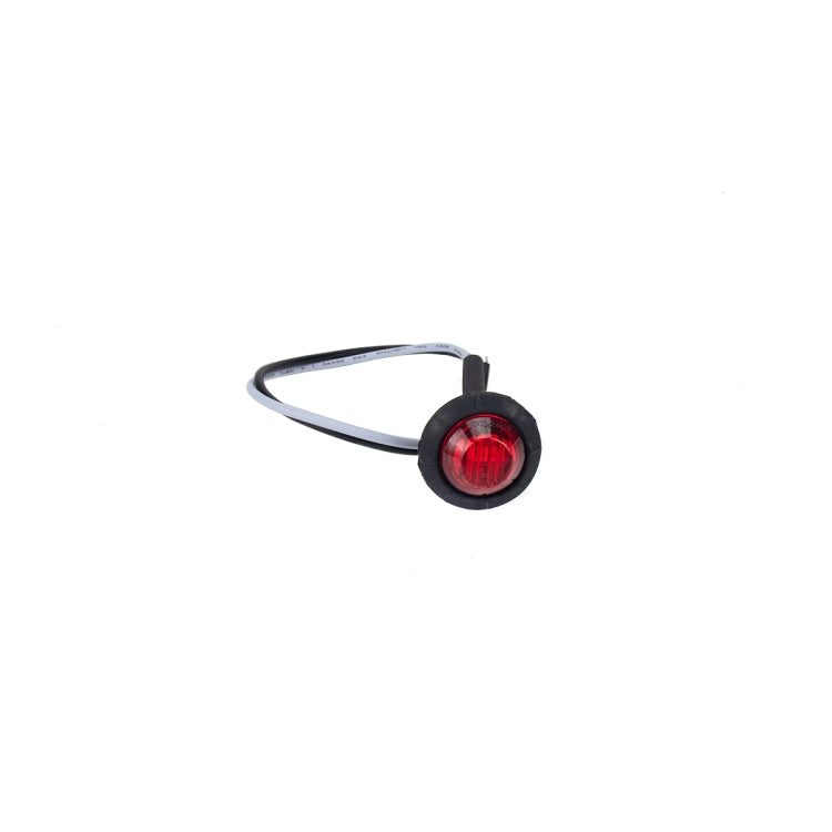 A5010 Red Light 10 in 1 Truck Trailer LED Round Side Marker Lamp - Warning Lights by PMC Jewellery | Online Shopping South Africa | PMC Jewellery | Buy Now Pay Later Mobicred