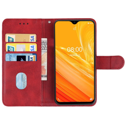 Leather Phone Case For Ulefone Note 8(Red) - Ulefone Cases by PMC Jewellery | Online Shopping South Africa | PMC Jewellery | Buy Now Pay Later Mobicred